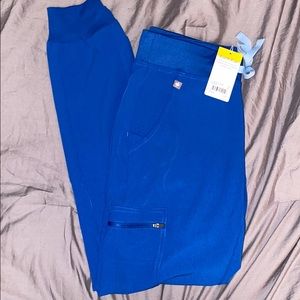 NWT Figs Royal Blue Zamora XS/R